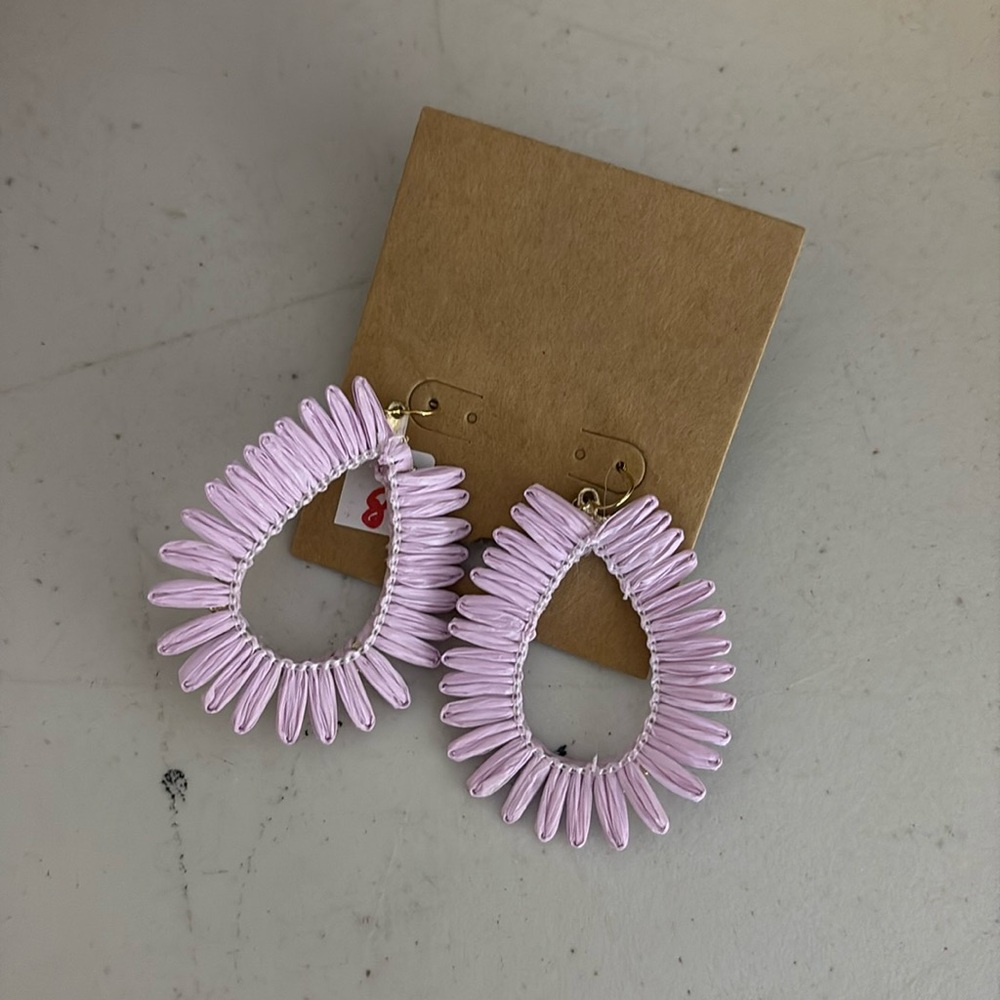 Purple Earrings